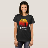 Prettig Halloween met kat T-shirt (Voorkant volledig)