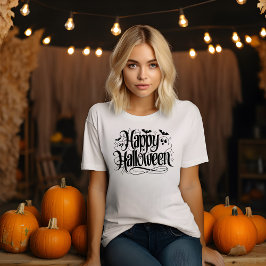 Prettig Halloween met spoken en vleermuizen T-shirt