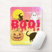 Prettig Halloween Muismat (Met muis)
