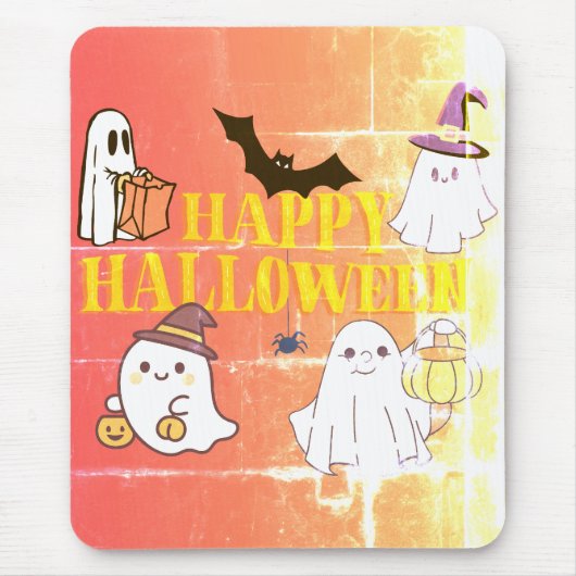 Prettig Halloween Muismat (Voorkant)