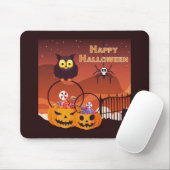Prettig Halloween Muismat (Met muis)