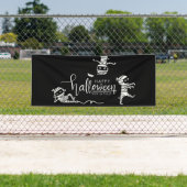 Prettig Halloween Mummies Spandoek (Insitu)