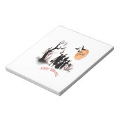 Prettig Halloween Notitieblok (Linkerzijde)