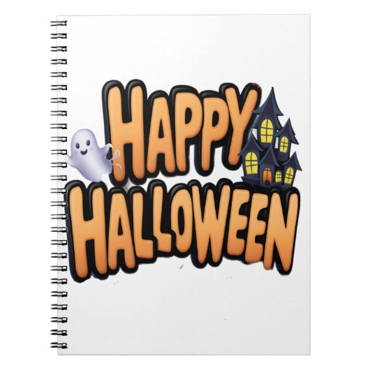 Prettig Halloween Notitieboek (Voorkant)