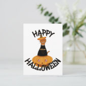 Prettig Halloween Oliver! Briefkaart (Staand voorkant)