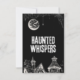 Prettig Halloween-ontwerp Bedankkaart