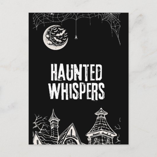 Prettig Halloween-ontwerp Briefkaart (Voorkant)