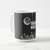 Prettig Halloween-ontwerp Koffiemok (Voorkant links)