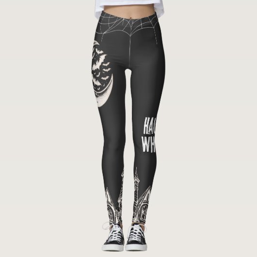 Prettig Halloween-ontwerp Leggings (Voorkant)