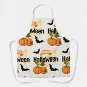 Prettig Halloween-ontwerp Schort (Voorkant)