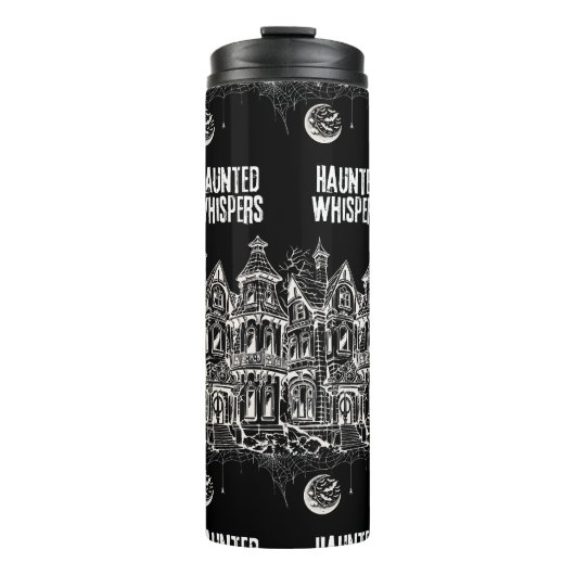 Prettig Halloween-ontwerp Thermosbeker (Voorkant)