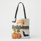 Prettig Halloween-ontwerp Tote Bag (Voorkant)