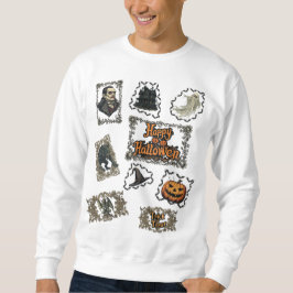 Prettig Halloween op een Witte Trui