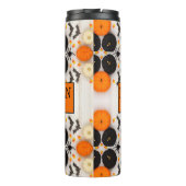 Prettig Halloween Oranje Pompoen Thermosbeker (Achterkant)