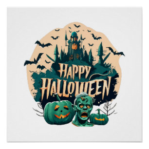 Prettig Halloween Perfect Poster