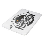 Prettig Halloween Pompoen Badmat (Gekanteld)