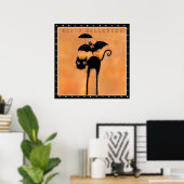 Prettig Halloween Poster (Thuiskantoor)