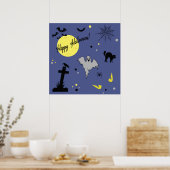 Prettig Halloween Poster (Keuken)