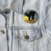 Prettig Halloween Ronde Button 5,7 Cm (In situ)