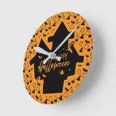 Prettig Halloween Ronde Klok (Hoek)