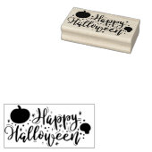 Prettig Halloween Rubberstempel (Gestempeld)