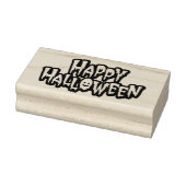 Prettig Halloween Rubberstempel (Stempel)