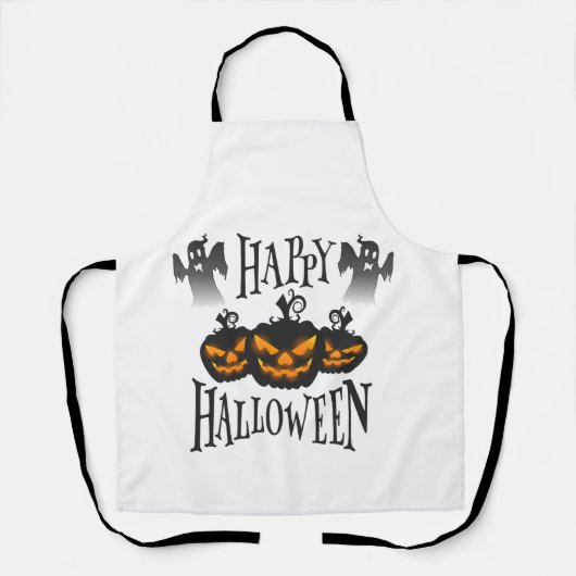 Prettig Halloween Schort (Voorkant)