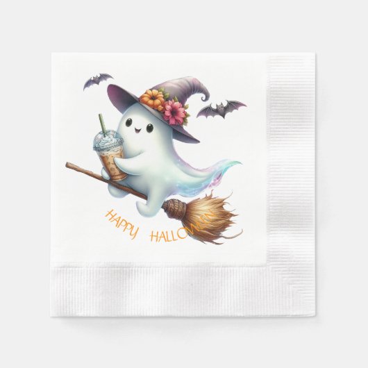 Prettig Halloween Servet (Voorkant)