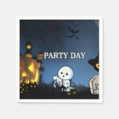 Prettig Halloween Servet (Voorkant)