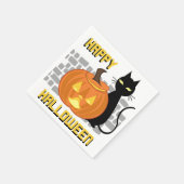 Prettig Halloween Servet (Hoek)