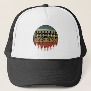 PRETTIG HALLOWEEN SKELET DANS TRUCKER PET