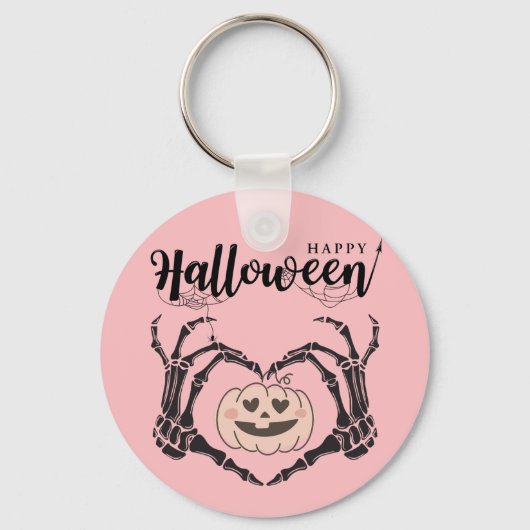 Prettig Halloween Sleutelhanger (Voorkant)