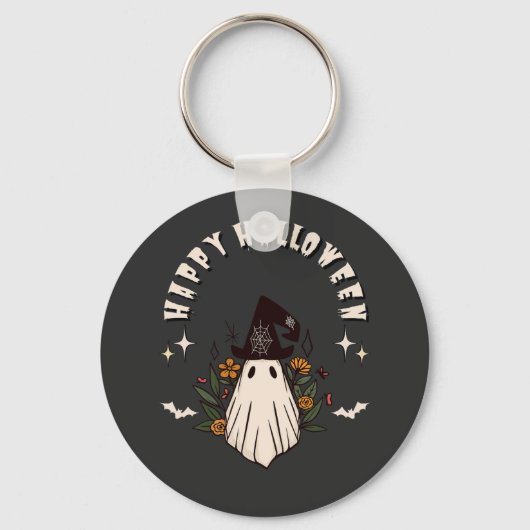 Prettig Halloween Sleutelhanger (Voorkant)