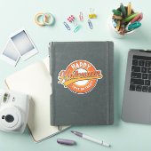 Prettig Halloween, snoep of een grap? Sticker (iPad Cover)