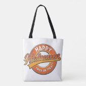 Prettig Halloween, snoep of een grap? Tote Bag (Achterkant)