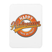 Prettig Halloween, snoep of een poets? Magneet (Verticaal)