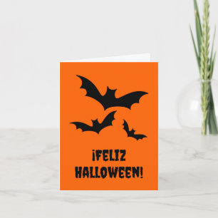 Prettig Halloween (Spaans Halloween) Kaart