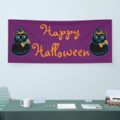 Prettig Halloween-spandoek Spandoek (Beurs)