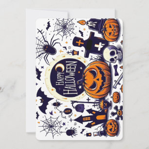 Prettig Halloween Spelonk Mix met Pompoenen & Sche Kaart