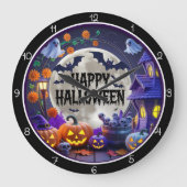 Prettig Halloween Spoken Nacht Grote Klok (Voorkant)