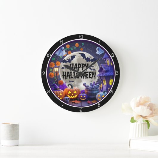 Prettig Halloween Spoken Nacht Grote Klok (Huis)