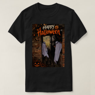 Prettig Halloween – Spokengeesten Spokenhuis T-shirt