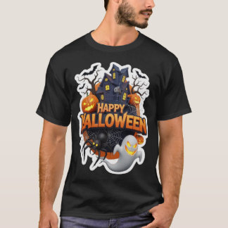 Prettig Halloween-spookfeest T-shirt
