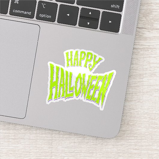 Prettig Halloween sticker (Detail)