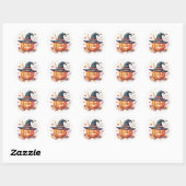 Prettig Halloween Sticker voor bedrijven (Vel)