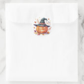 Prettig Halloween Sticker voor bedrijven (Tas)