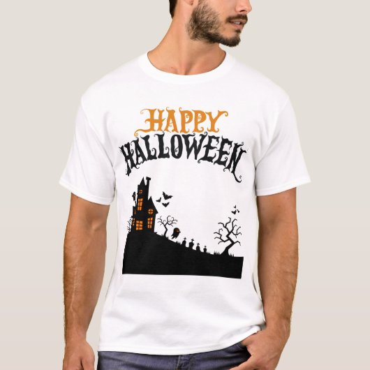 Prettig Halloween T-shirt (Voorkant)
