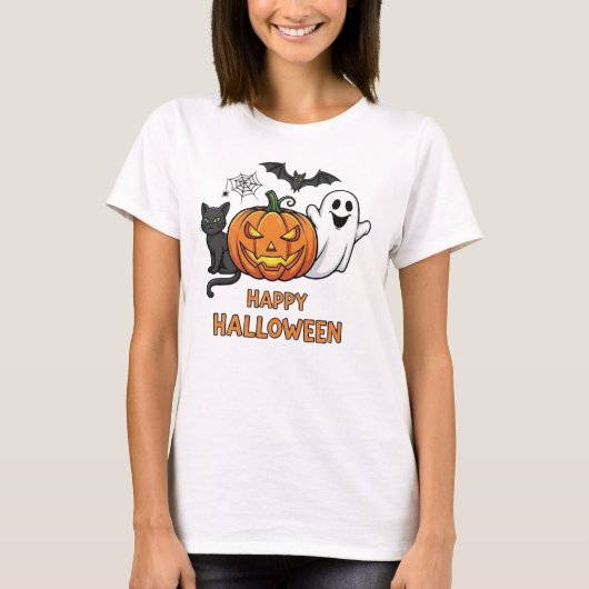 Prettig Halloween T-shirt (Voorkant)