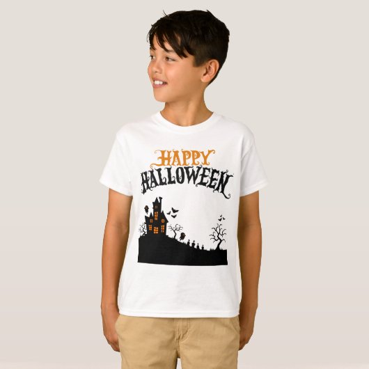 Prettig Halloween T-shirt (Voorkant volledig)