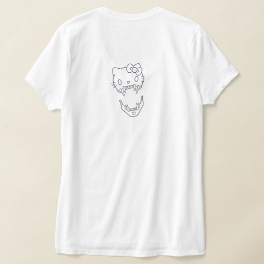 Prettig Halloween T-shirt (Laag Achter)